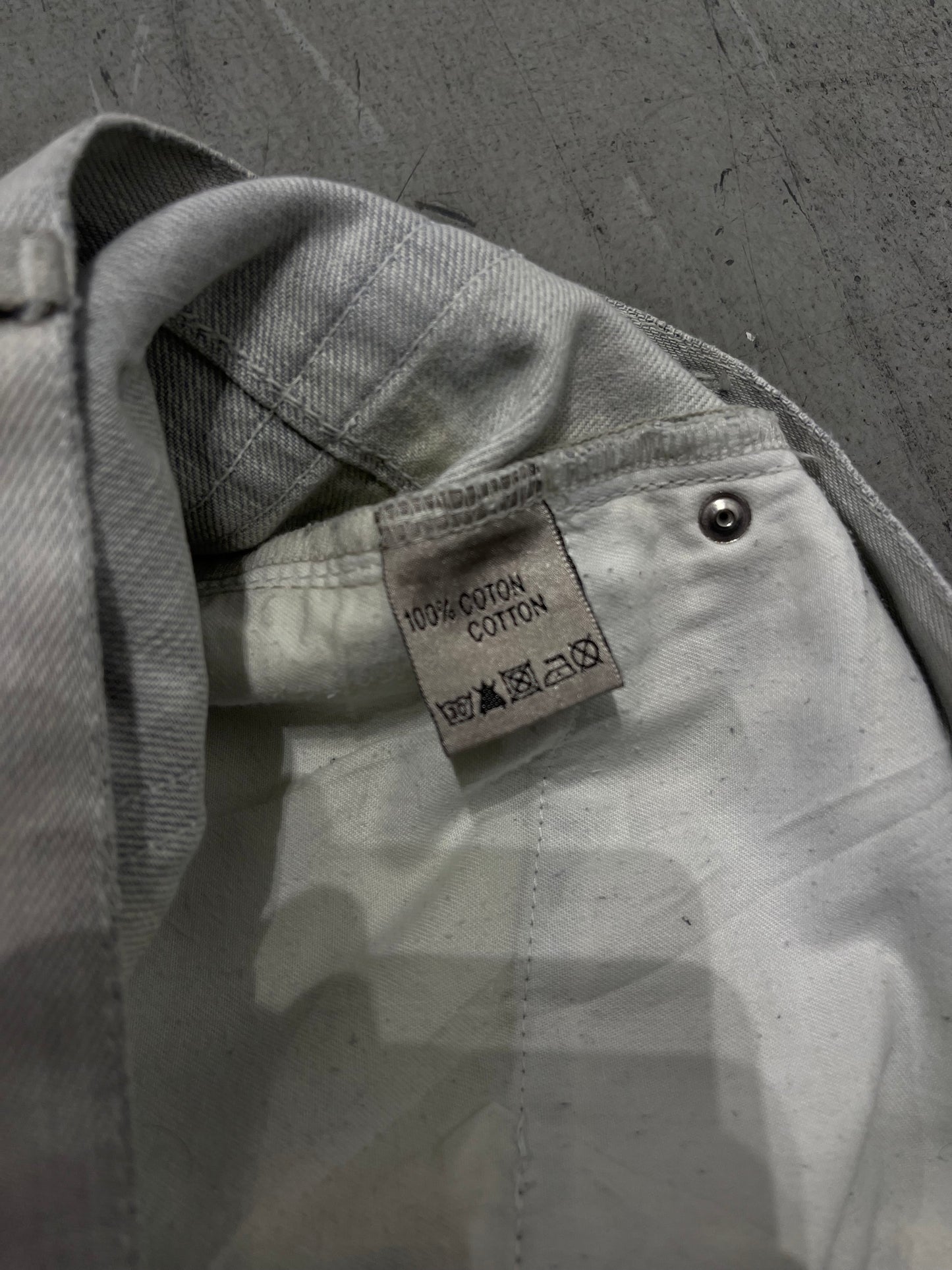 Dior SS06 Paint Denim