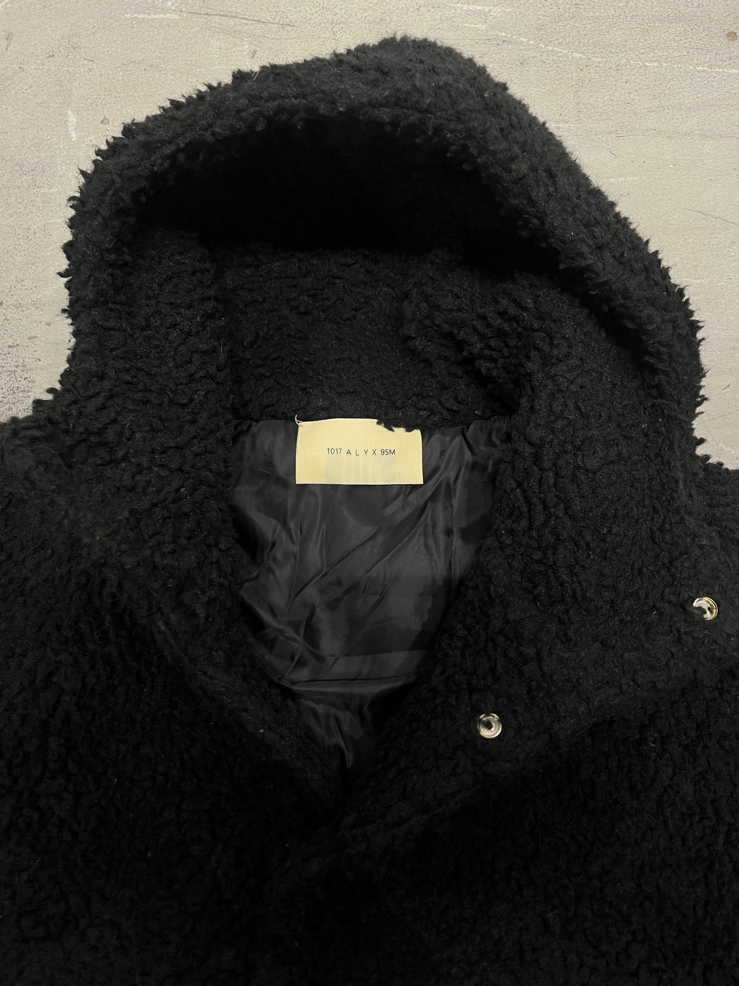 1017 ALYX 9SM Polar Fleece Technical Hooded Utility Jacket