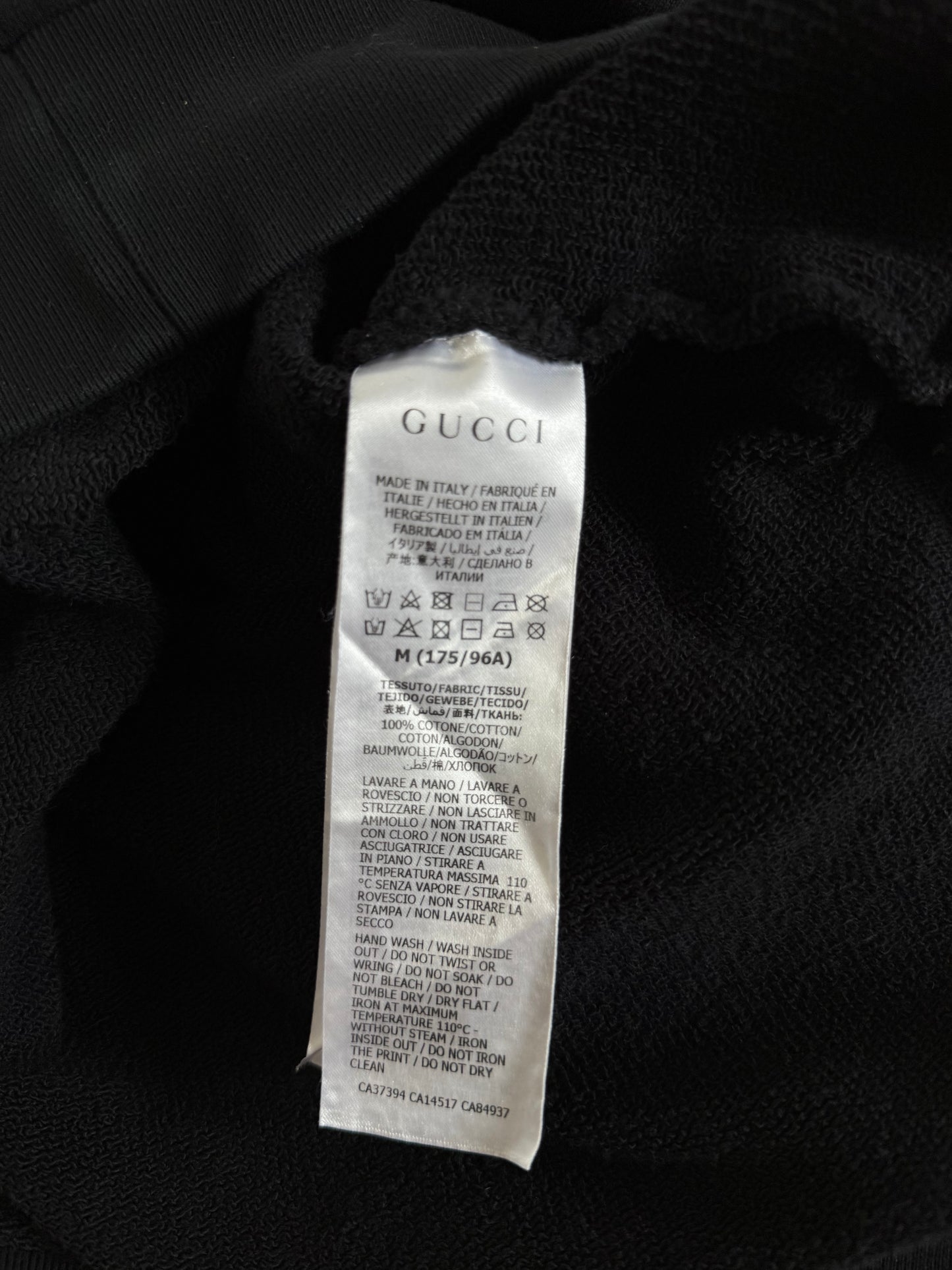 GUCCI SS21 “PRODIGE d’AMOUR” HOODIE