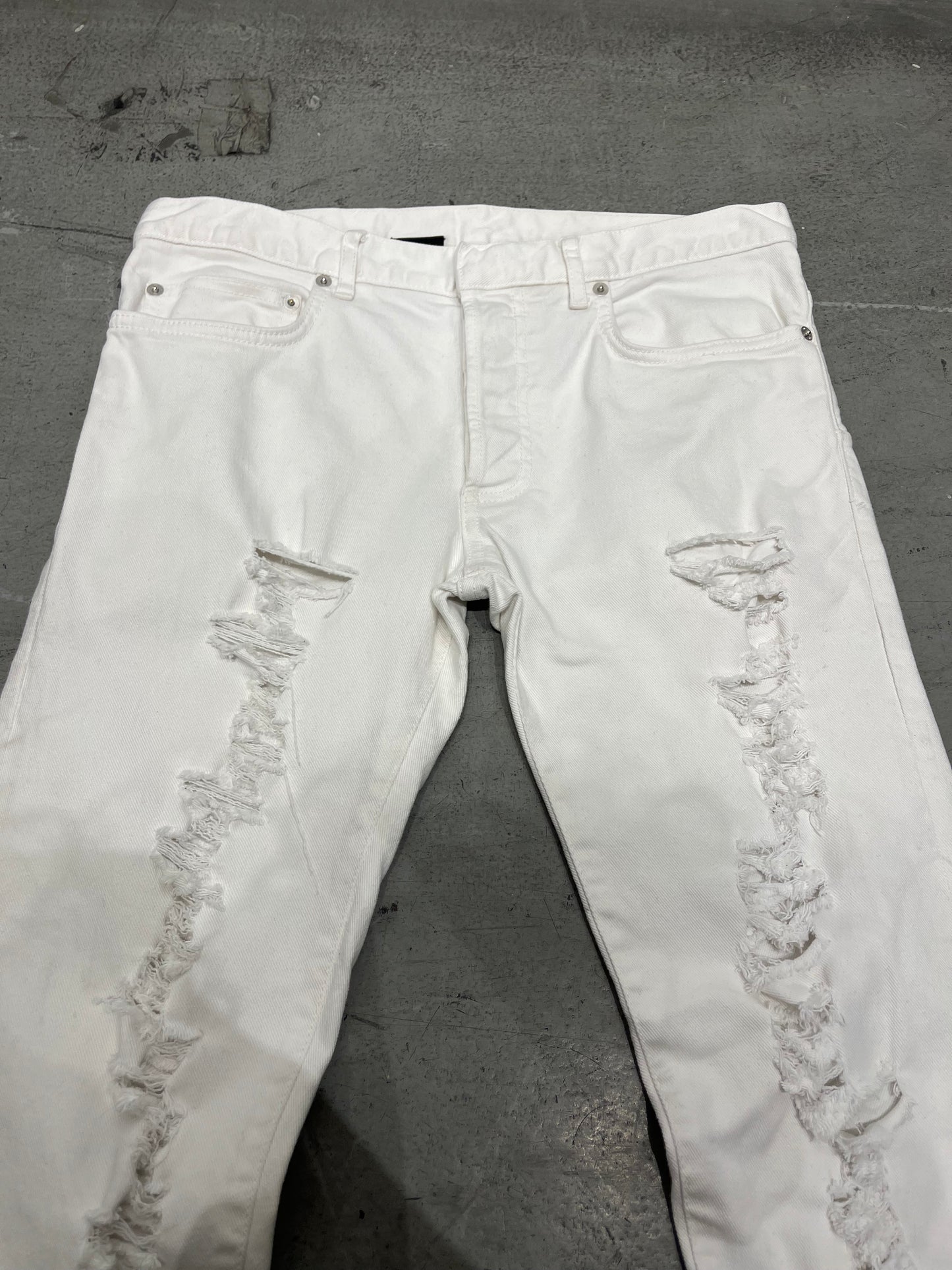 Dior Distressed Skinny Denim