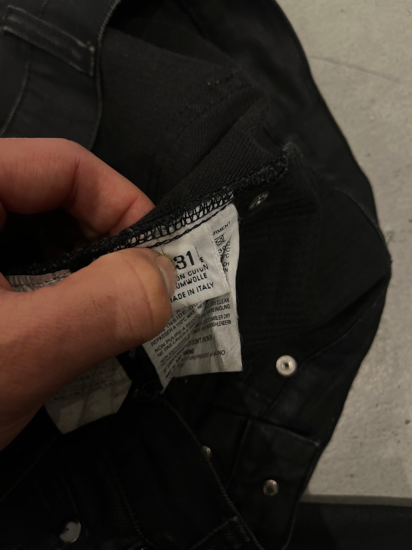 RAF SIMONS MA-1 Cargo Pocket Denim