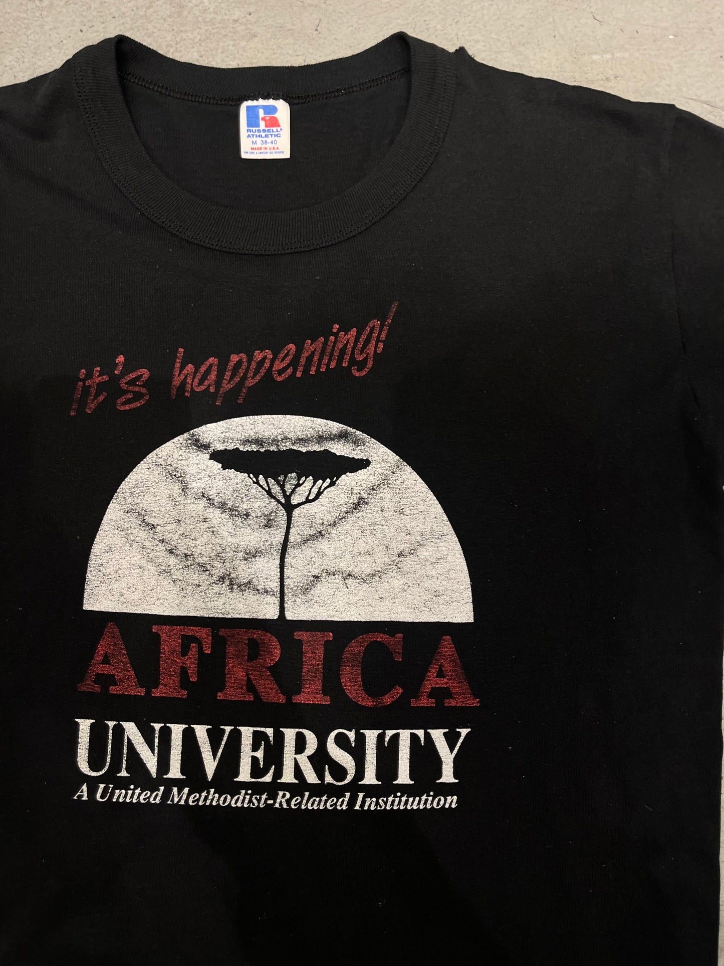 Vintage Africa University T-Shirt
