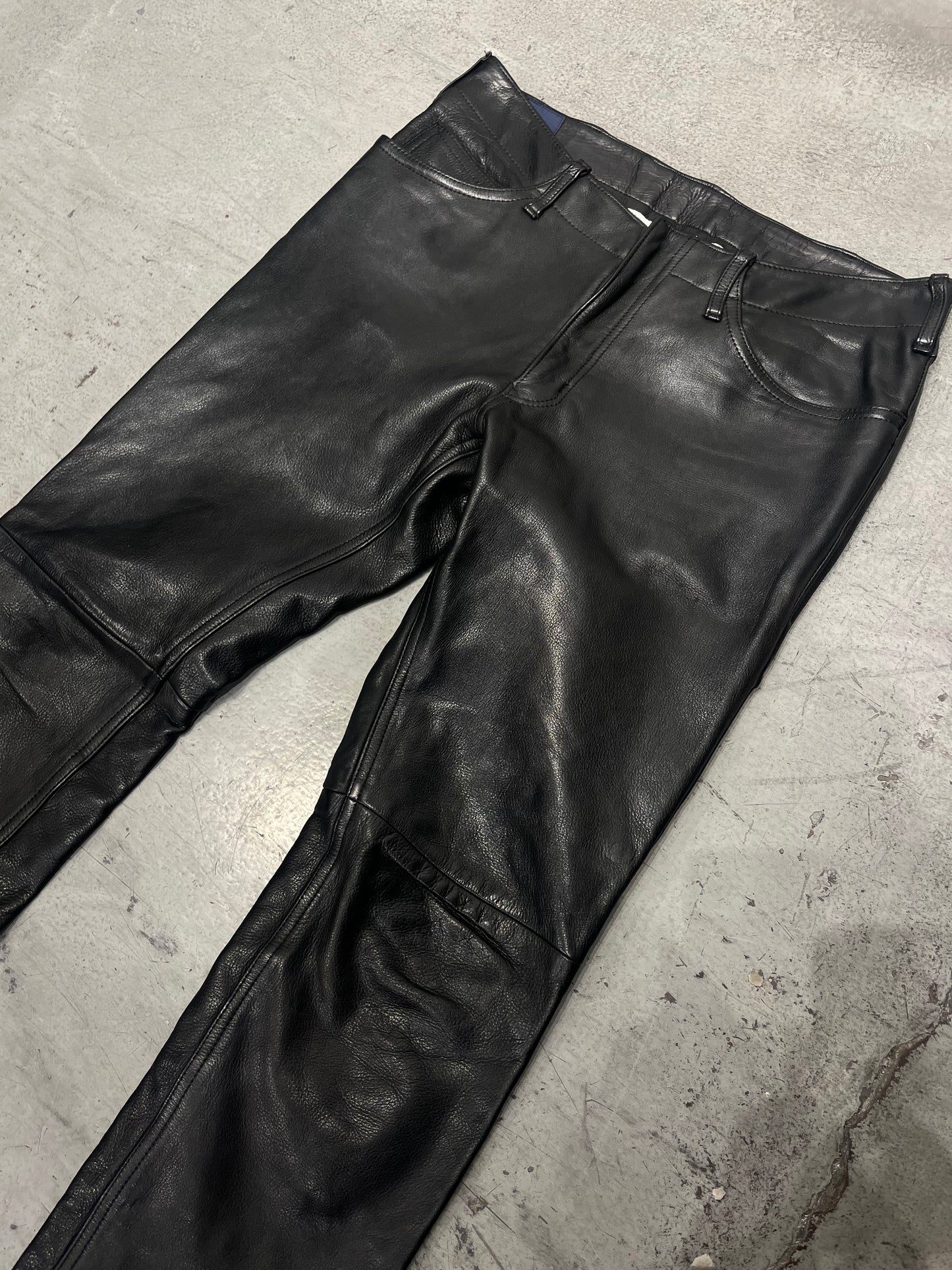 Number (N)ine SS99 “Enfant Terrible” Leather Pants