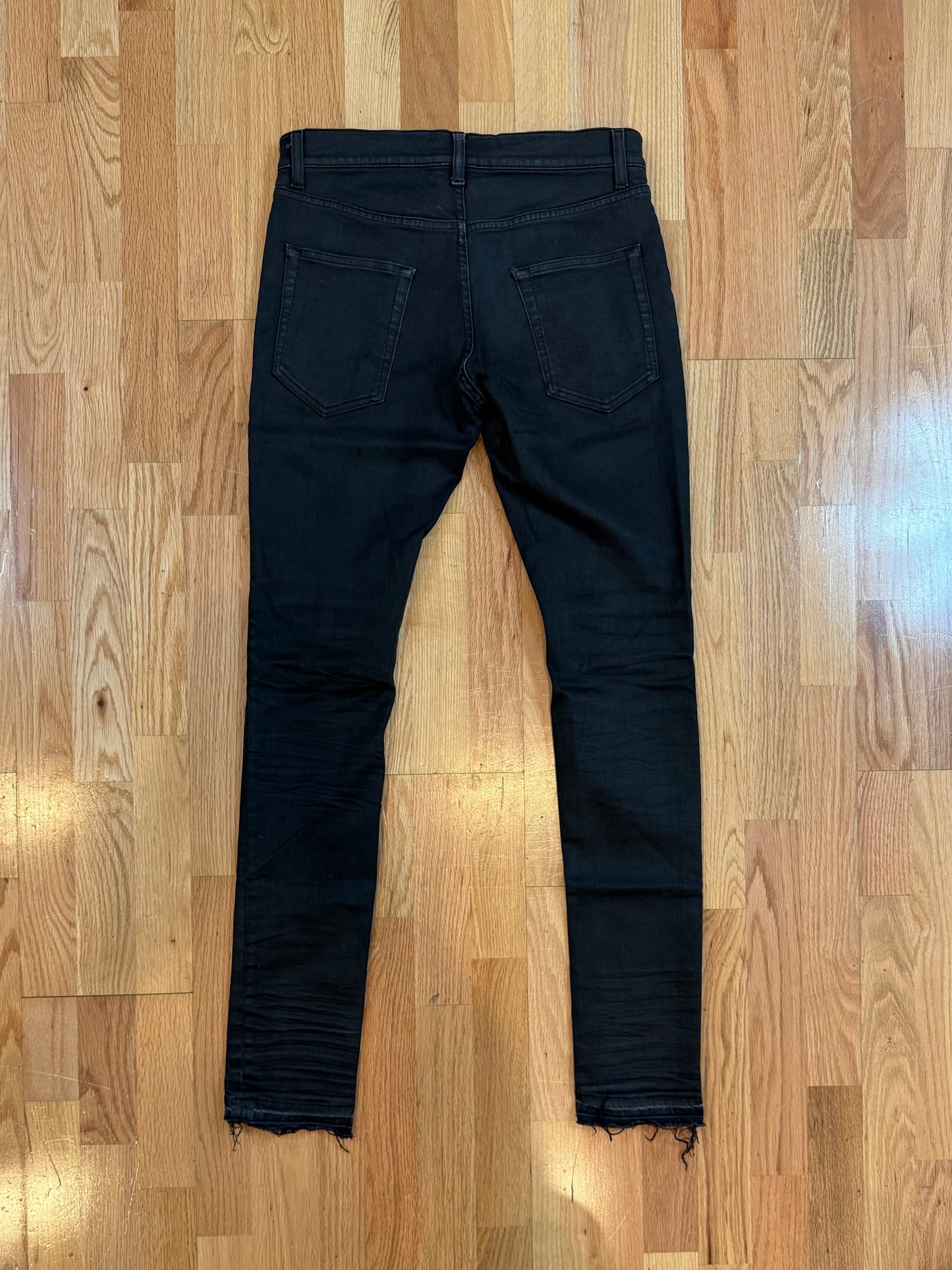 Saint Laurent FW21 Waxed Denim