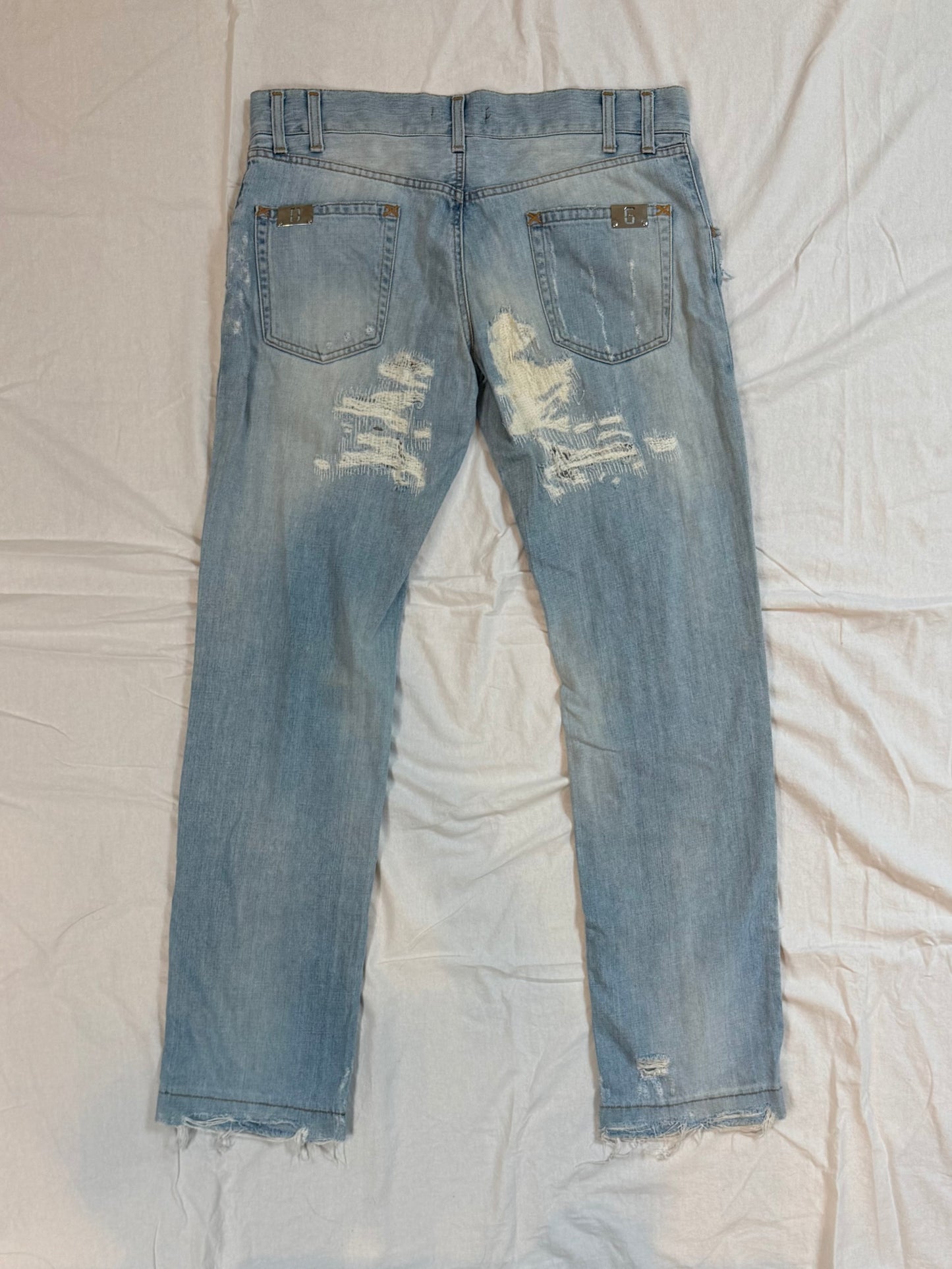 Dolce & Gabbana Distressed Denim