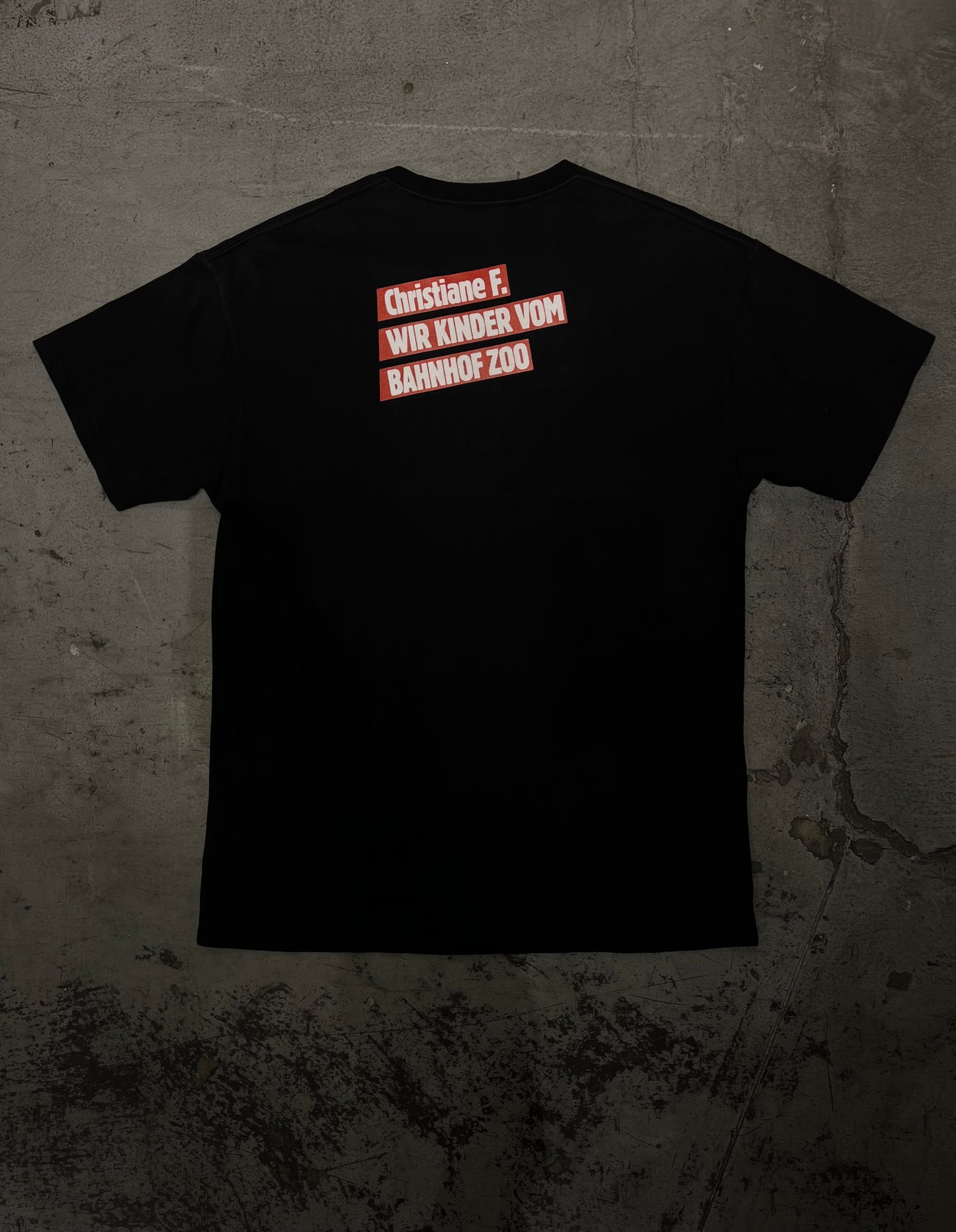 RAF Simons FW18 Christiane F T-Shirt