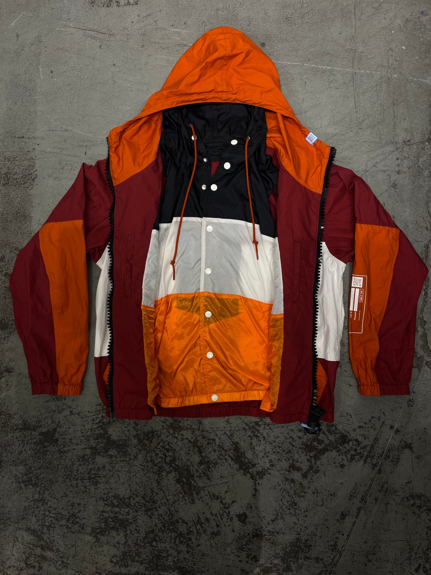Mihara Yasuhiro SS20 Hybrid Giant Zipper Jacket
