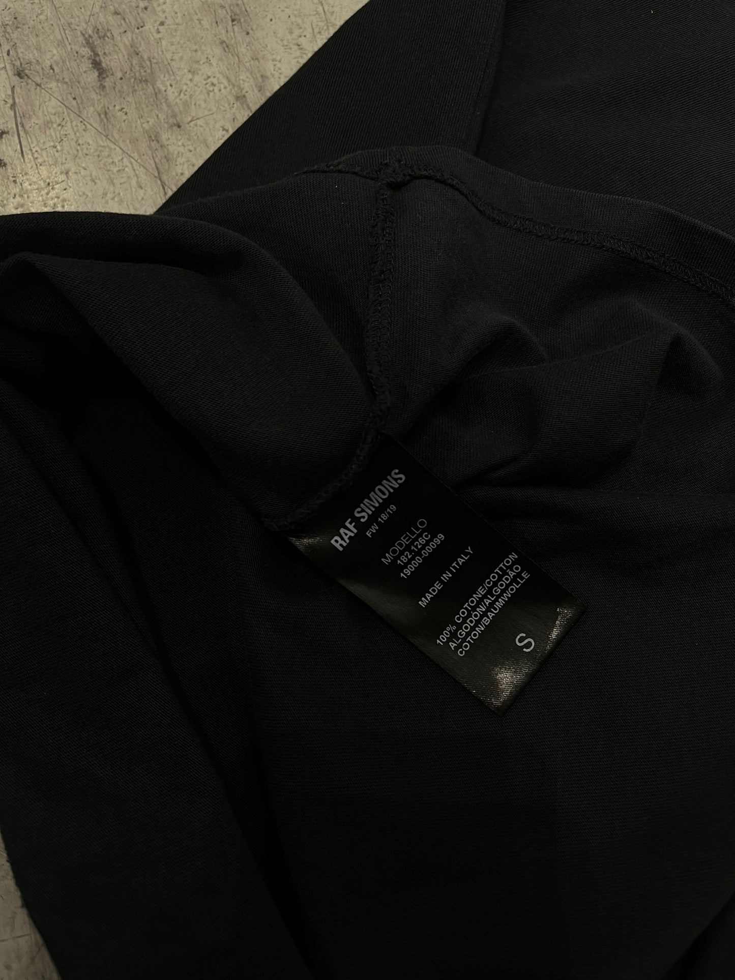 RAF Simons FW18 Christiane F T-Shirt