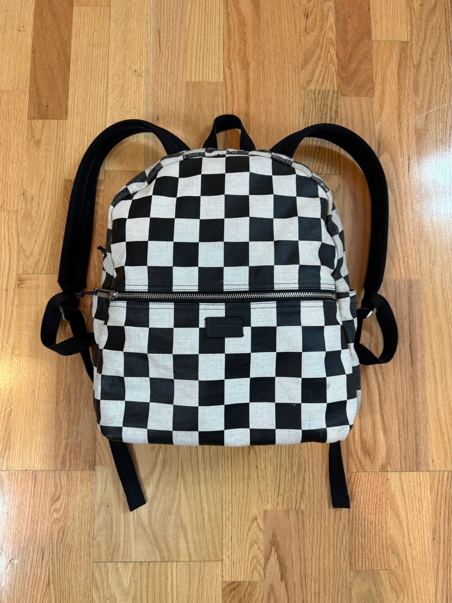 Saint Laurent SS20 Checkered Backpack