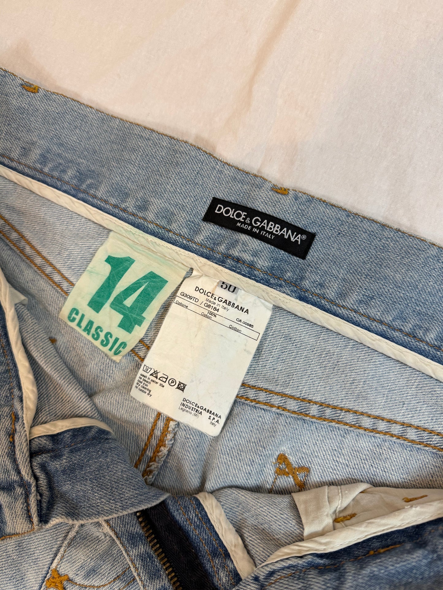 Dolce & Gabbana Distressed Denim