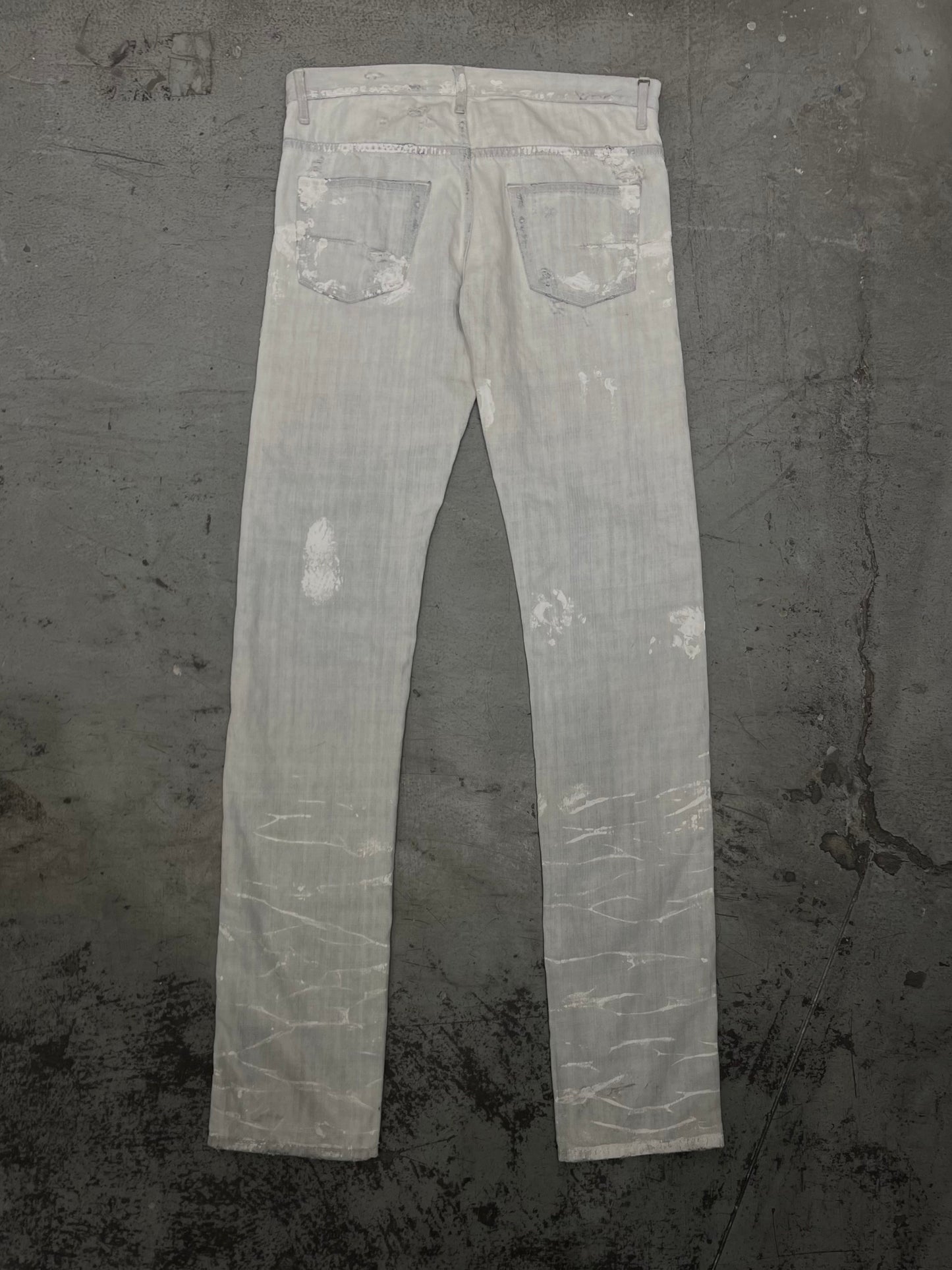 Dior SS06 Paint Denim
