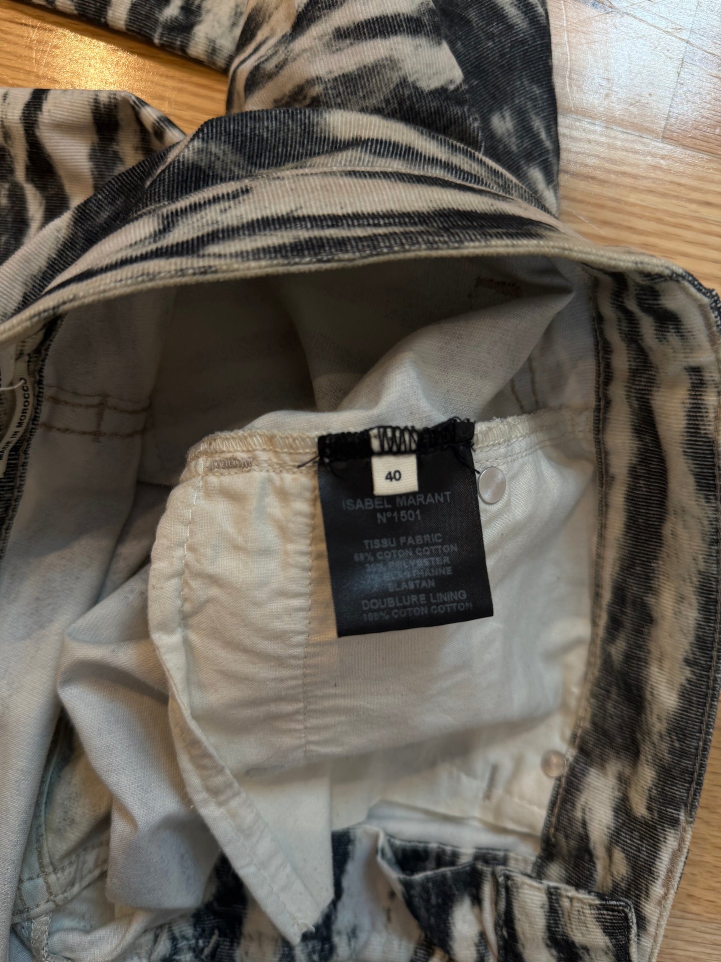 Isabel Marant Zebra Pants