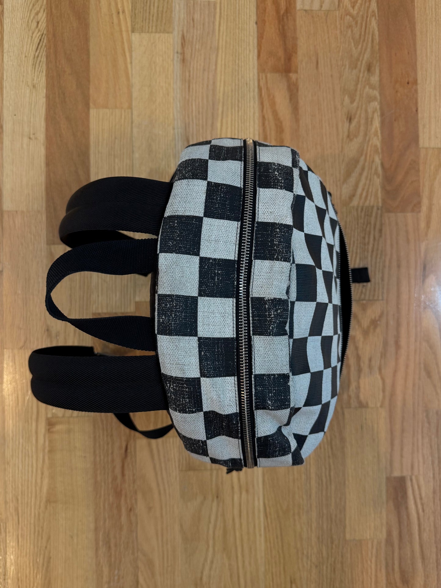 Saint Laurent SS20 Checkered Backpack