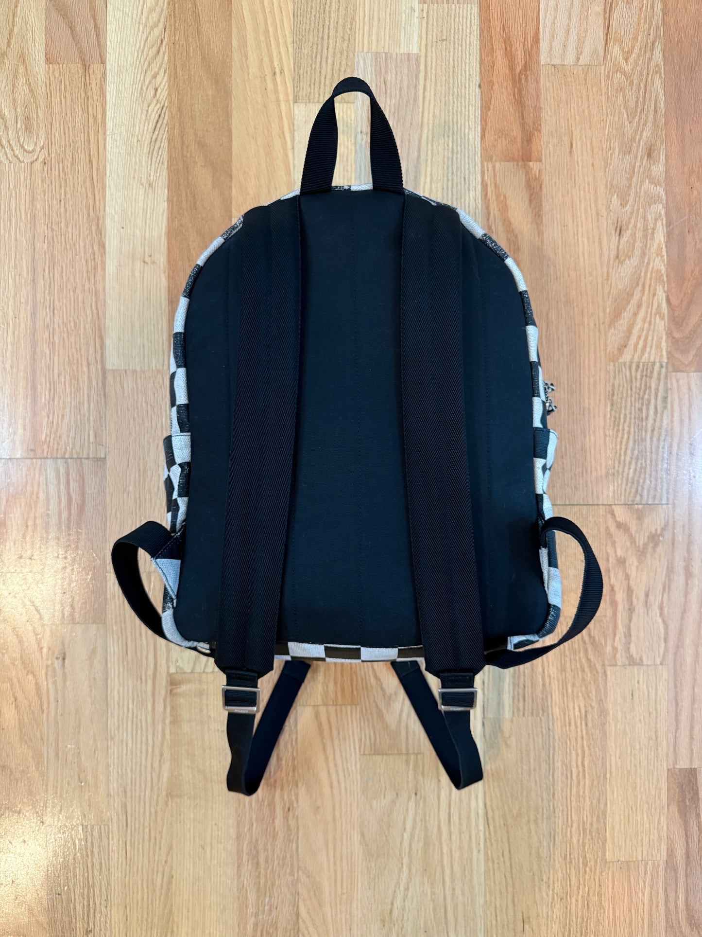 Saint Laurent SS20 Checkered Backpack