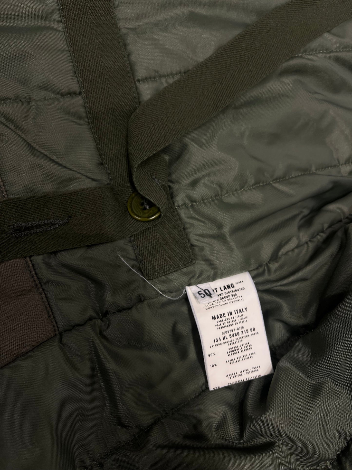 Helmut Lang AW99 Astro Biker Fur Jacket