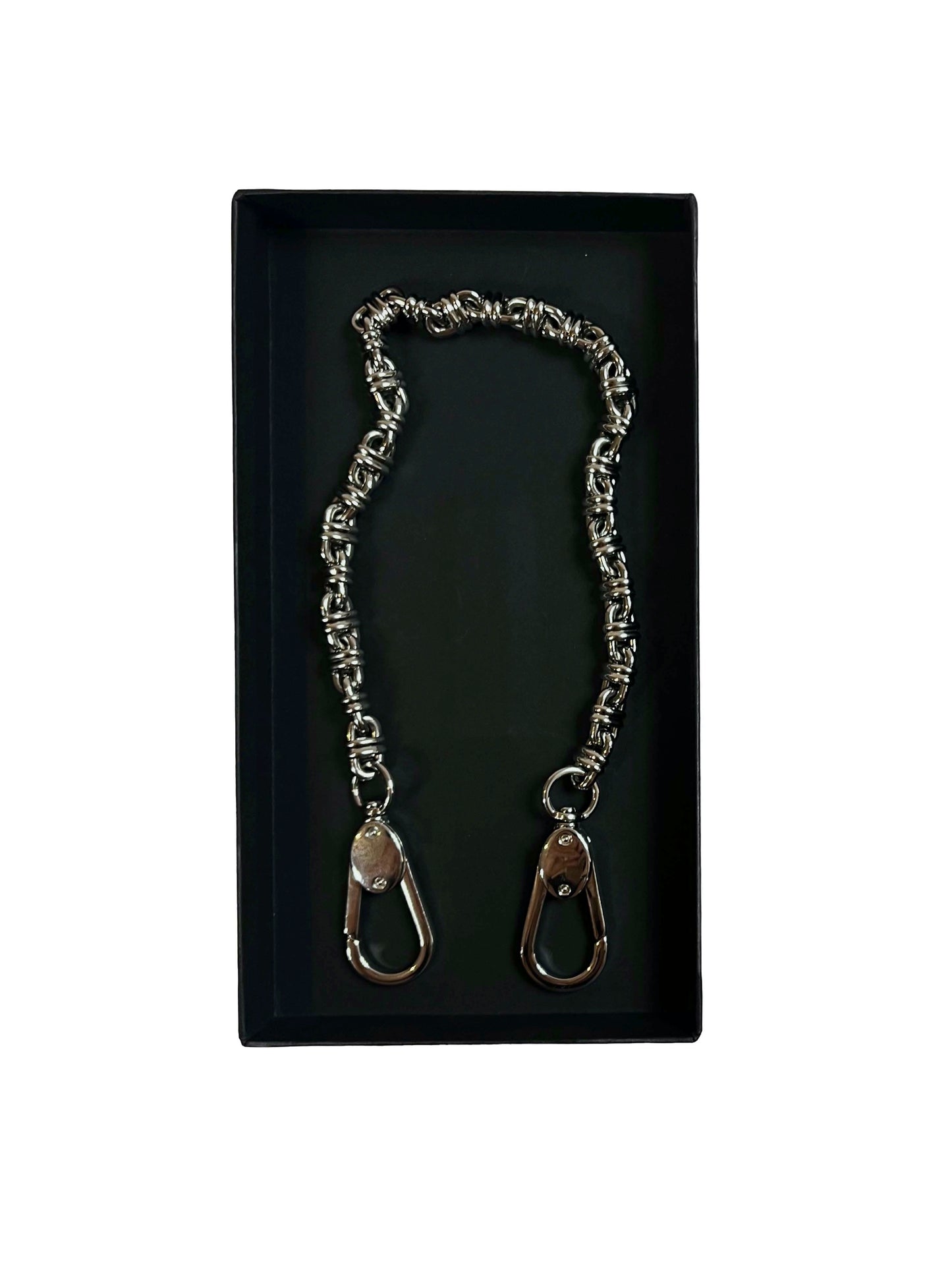 Dolce & Gabbana Silver Wallet Chain