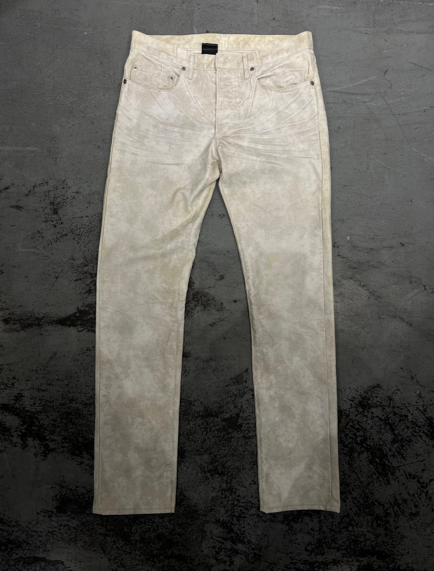 DIOR AW04 “Luster” by Hedi Slimane Waxed Denim