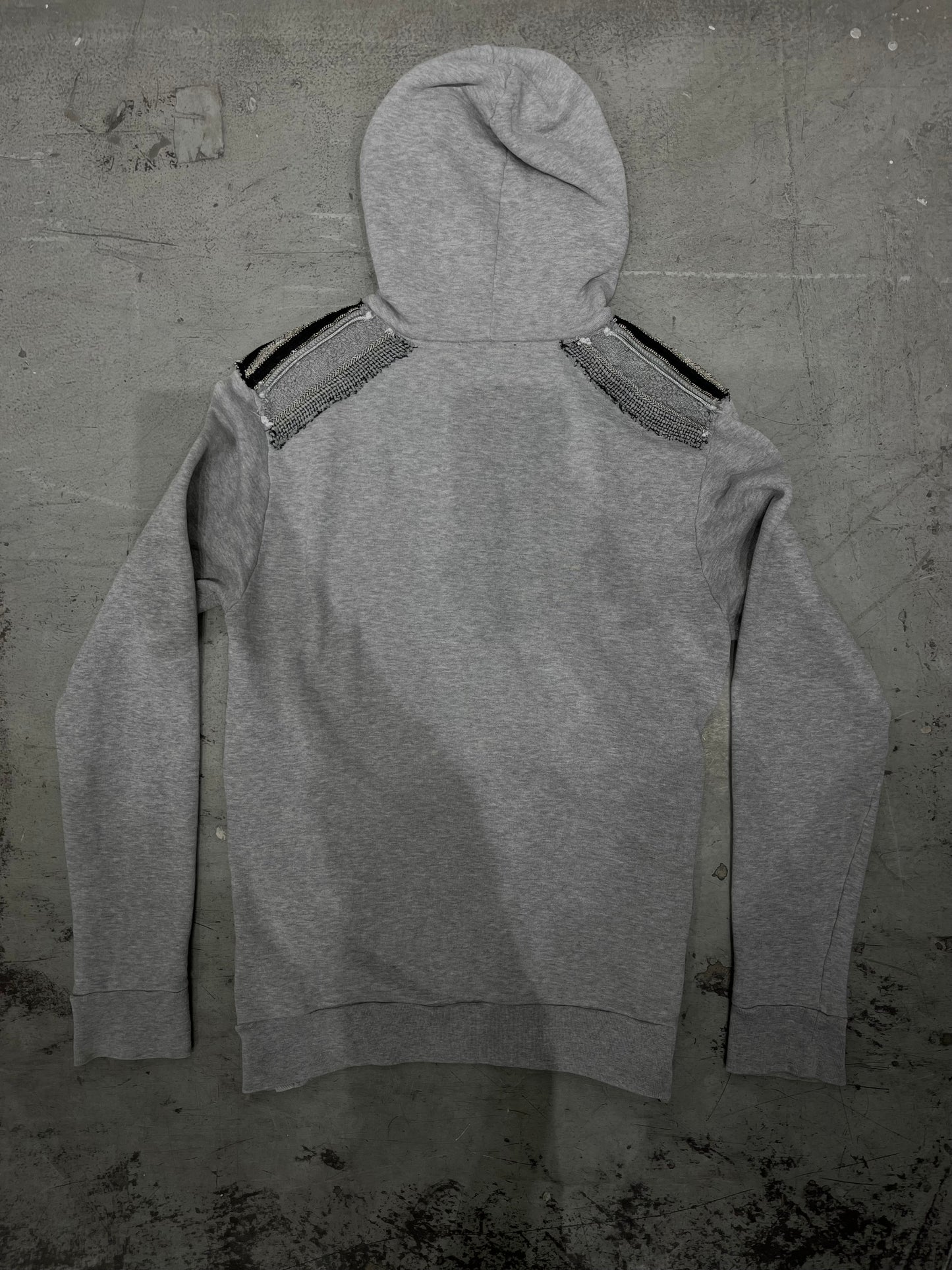 Balmain SS11 By Decarnin Embellished Chain Hoodie