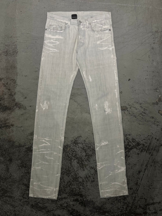 Dior SS06 Paint Denim