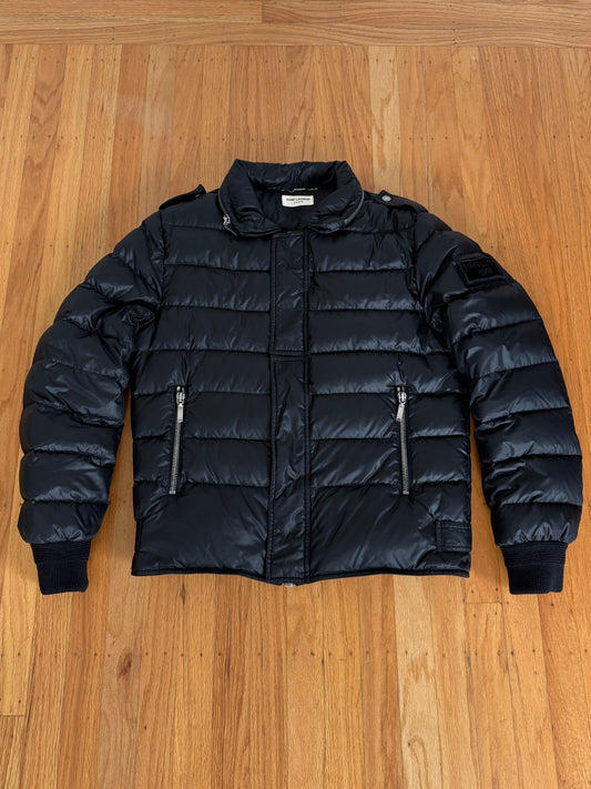 SAINT LAURENT FW17 “Bad Lieutenant” Quilted Down Jacket