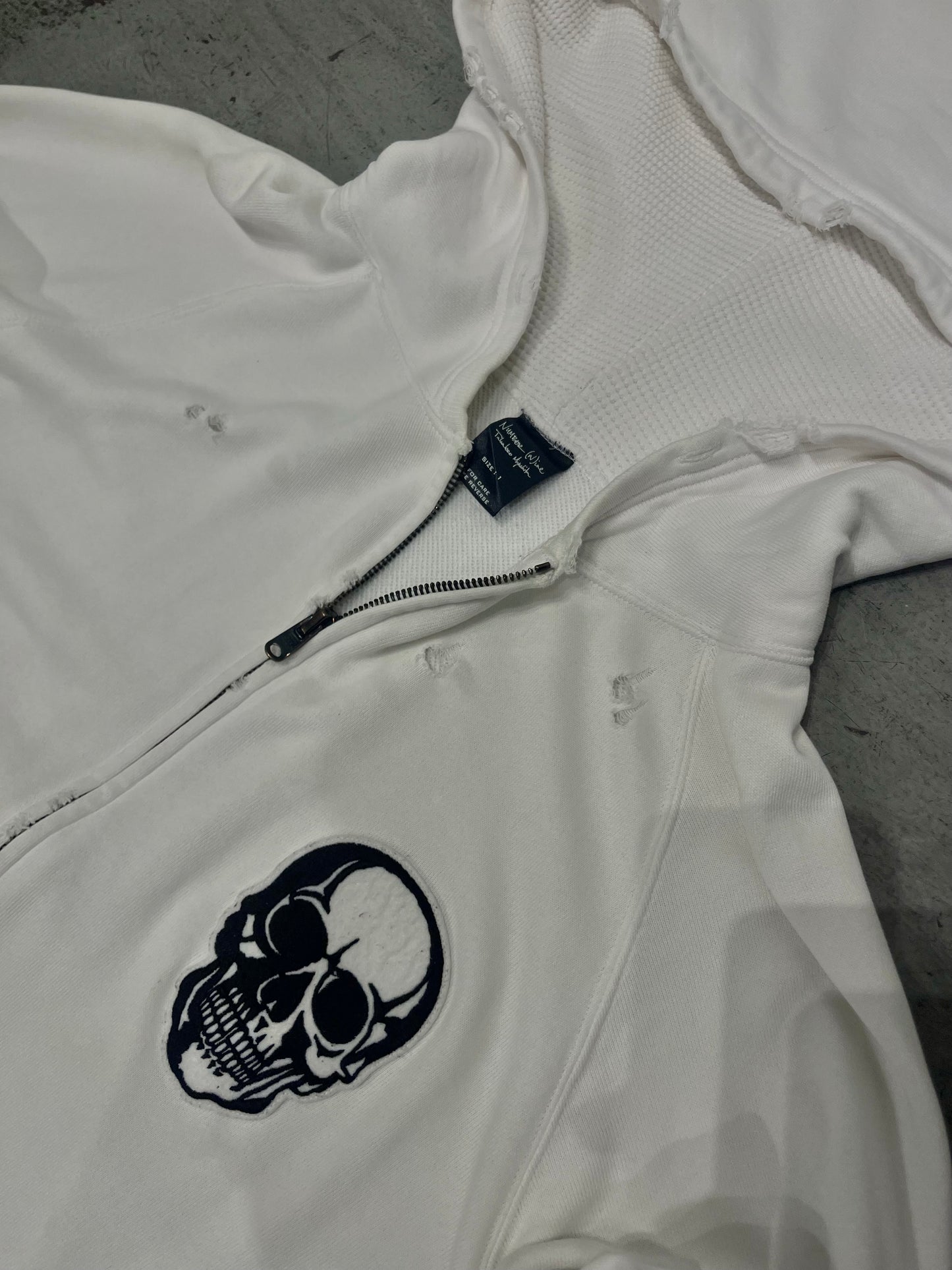 Number (N)ine SS04 Skull Hoodie