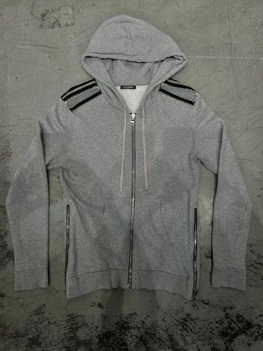 Balmain SS11 By Decarnin Embellished Chain Hoodie