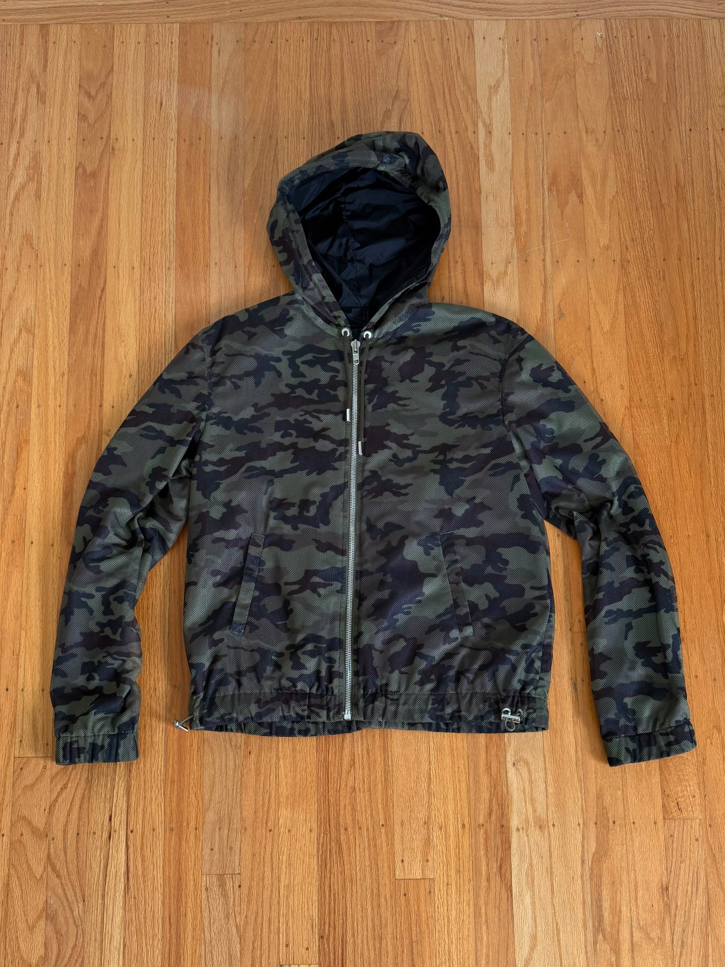GIVENCHY BY RICCARDO TISCI CAMO MESH JACKET