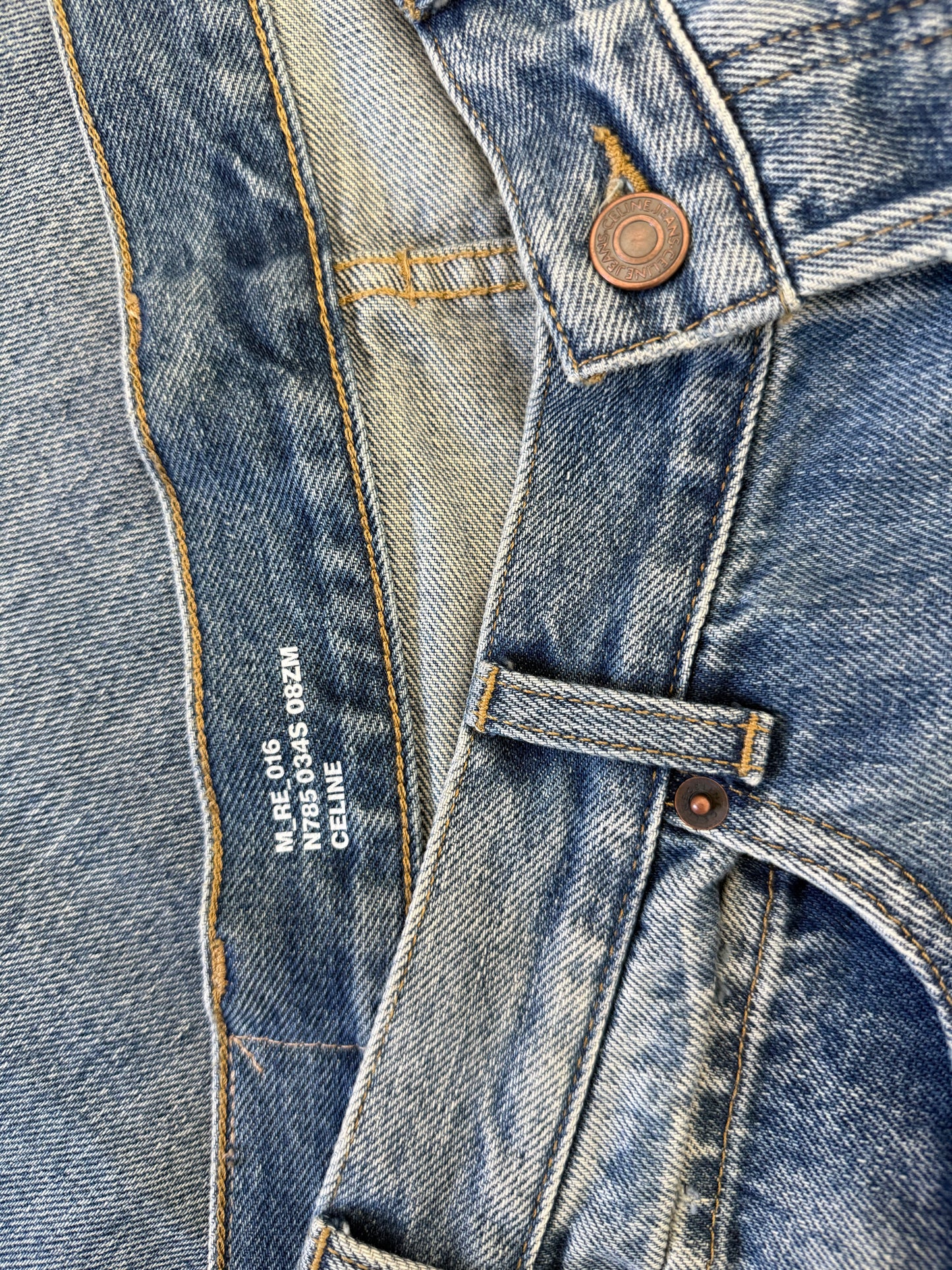 CELINE SS23 BY HEDI SLIMANE WESLEY JEANS