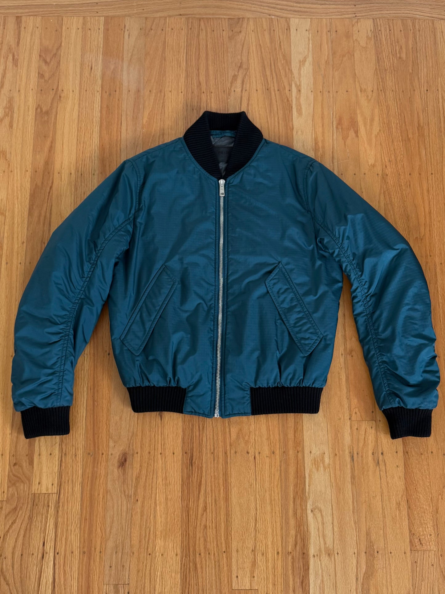 PRADA AW18 HOODED BOMBER JACKET