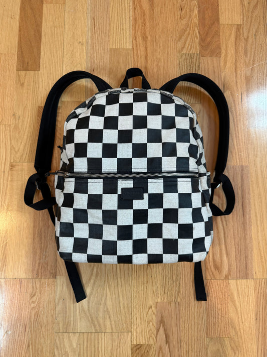 Saint Laurent SS20 Checkered Backpack