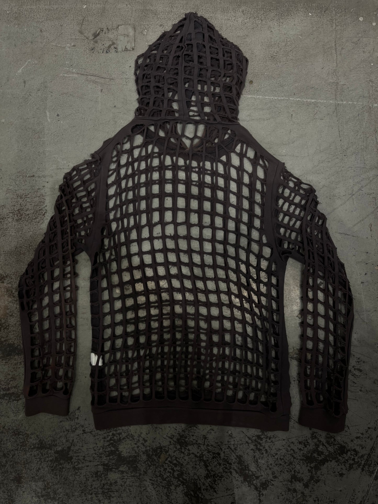 Raf Simons SS06 “Icarus Surgit” Laser Cut Hoodie