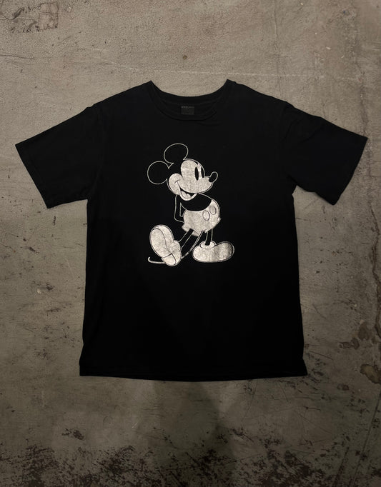Number (n)ine Silver Mickey Mouse T-Shirt