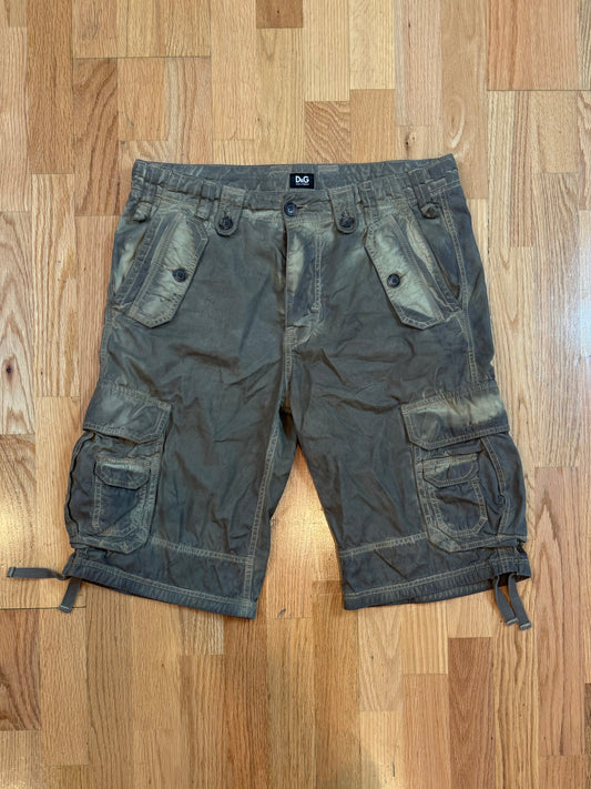 Dolce & Gabbana Dyed Cargo Shorts