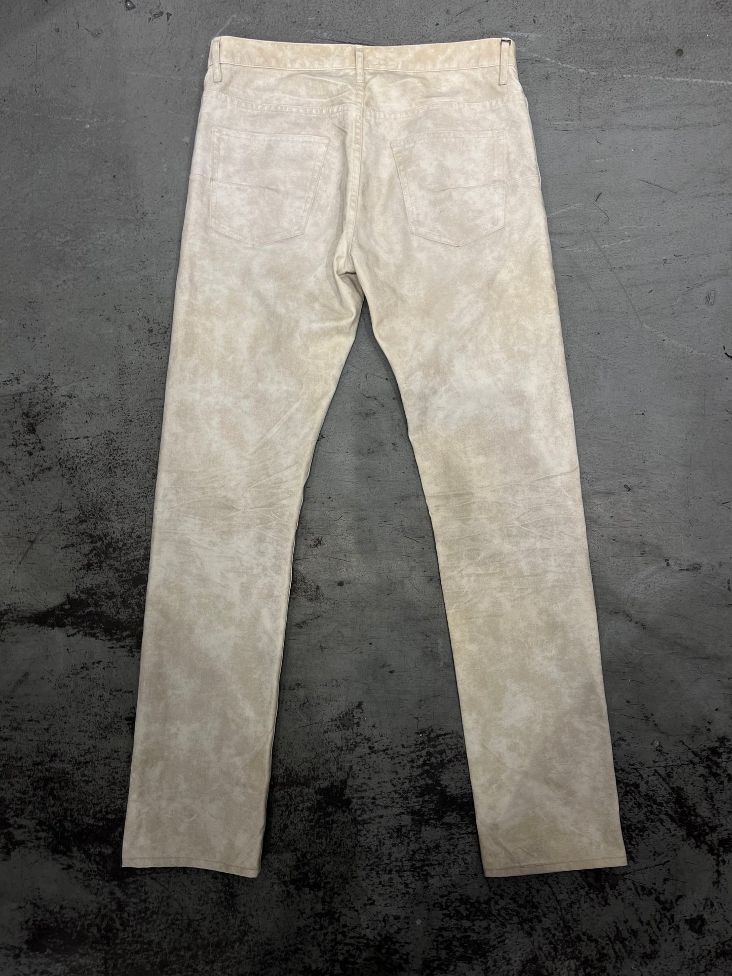 DIOR AW04 “Luster” by Hedi Slimane Waxed Denim