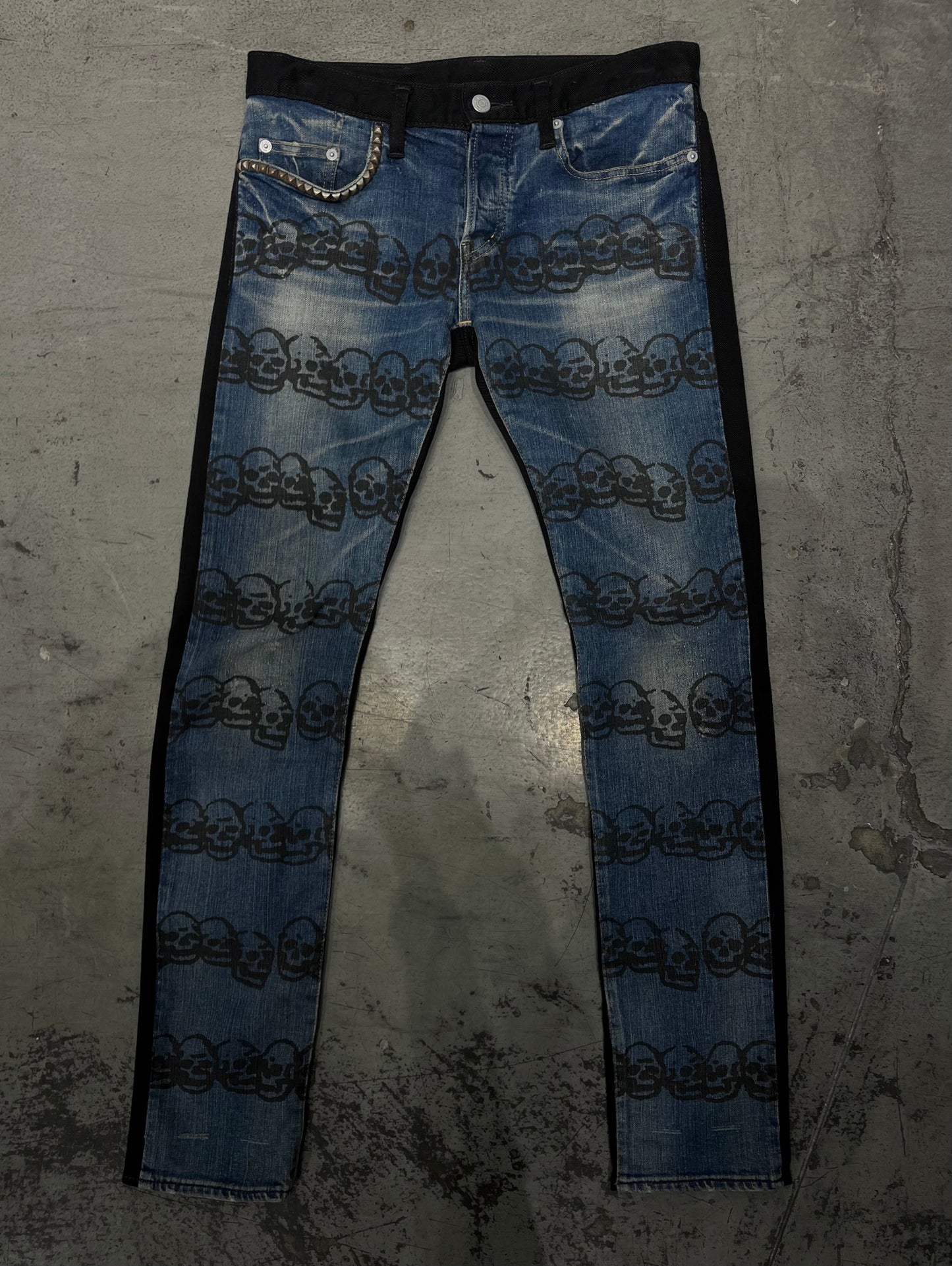 Hysteric Glamour Hybrid Skull Denim