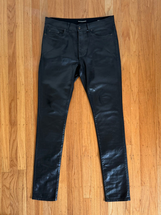 SAINT LAURENT FW20 OIL WAX DENIM
