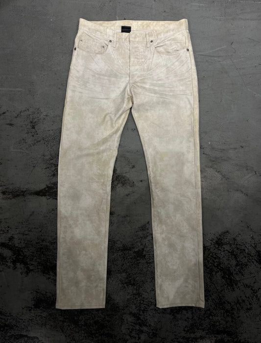 DIOR AW04 “Luster” by Hedi Slimane Waxed Denim