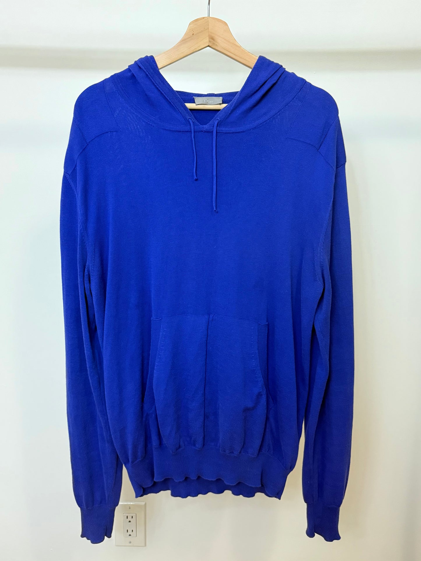 DIOR HOMME BY HEDI SLIMANE KNIT HOODIE