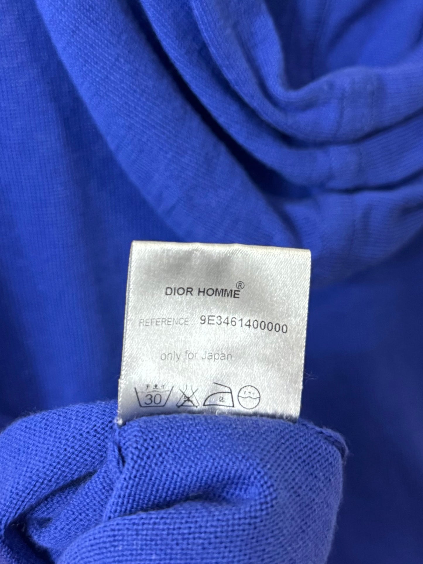 DIOR HOMME BY HEDI SLIMANE KNIT HOODIE