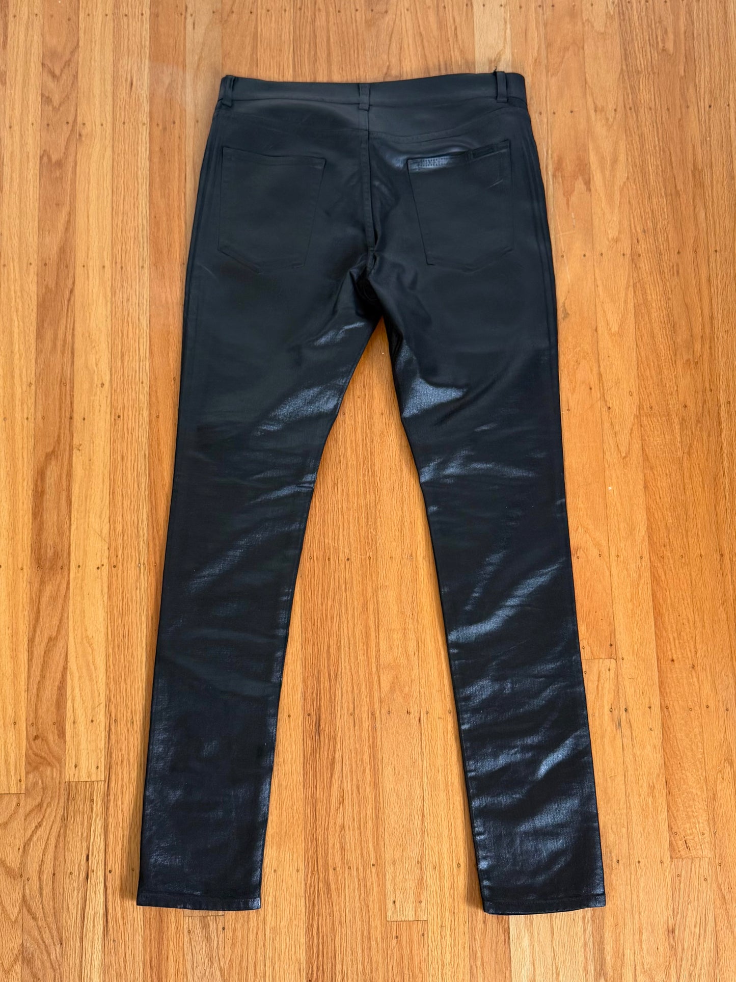 SAINT LAURENT FW20 OIL WAX DENIM