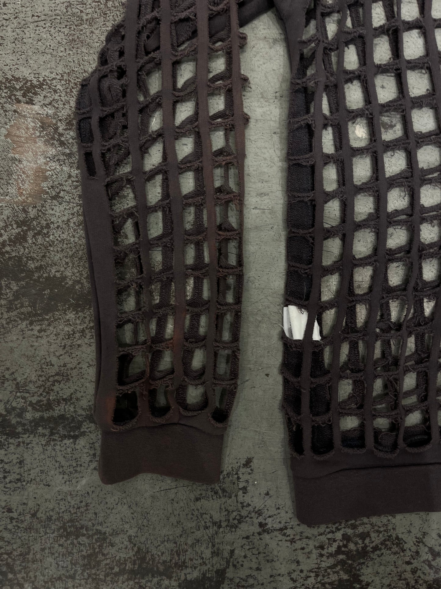 Raf Simons SS06 “Icarus Surgit” Laser Cut Hoodie