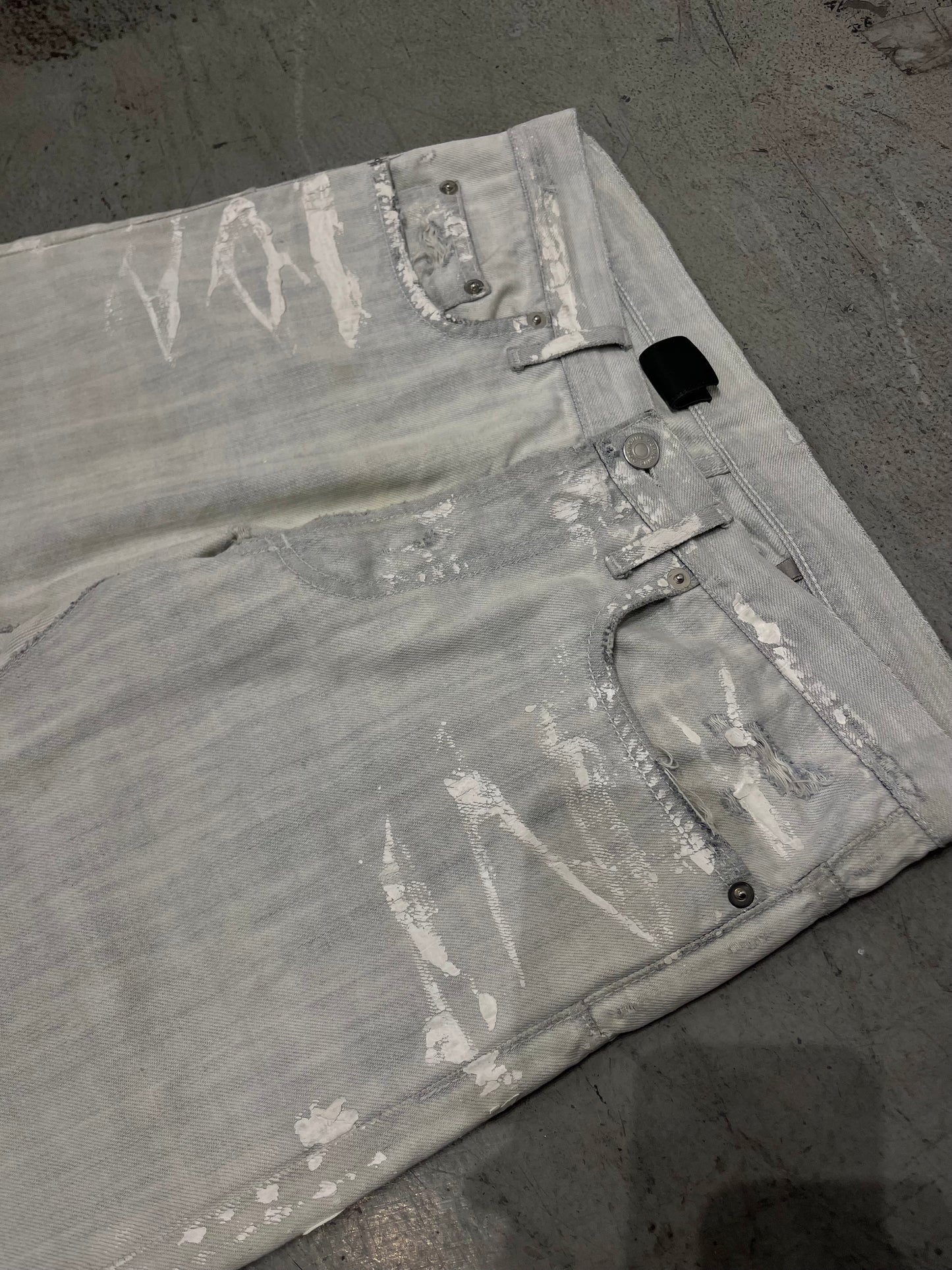 Dior SS06 Paint Denim